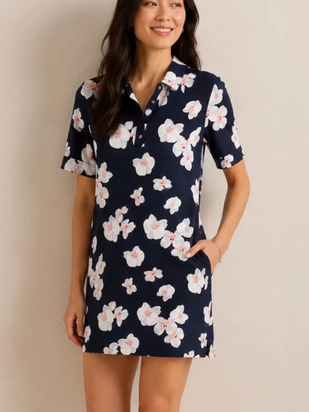 Womens Banana Republic floral shift dress XS XSP